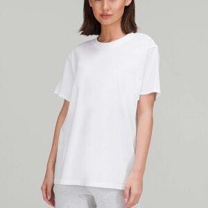 Lululemon All Yours Cotton T-Shirt White 14